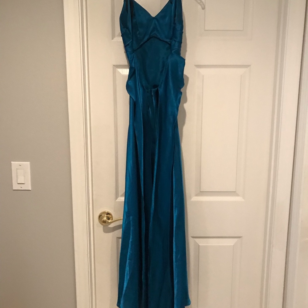 Blue Ring Dance/Prom Dress